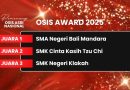 OSIS SMKN Klakah Raih Juara 3 OSIS Award 2025 Tingkat Nasional