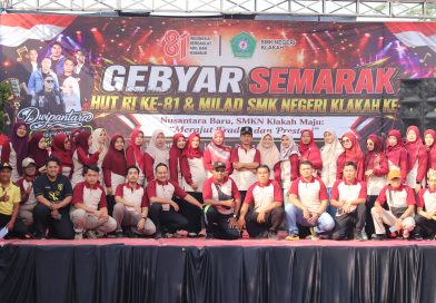 Semarak HUT SMKN Klakah ke-24 dan HUT RI ke-81, Penuh Keceriaan dan Semangat Kebersamaan